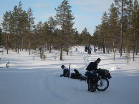 ......jinak jako Dalibor zapadnete hluboko do sněhu kolem.
