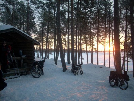 Svítání.