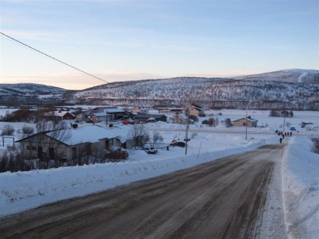 Městečko Nuorgam. 
