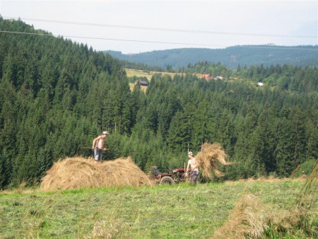 Vítejte v Beskydech.