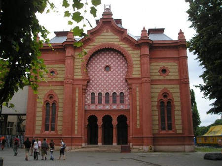 Kostel v Užhorodě.