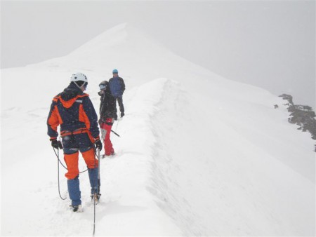 Aklimatizace a pokus o malý výstup pod Mont Blanc.