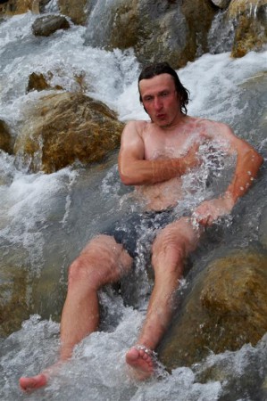 Sprcha trochu jinak, aneb jak se omýt a neumrznout.