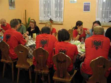 Večerní na chalupě Skalka.