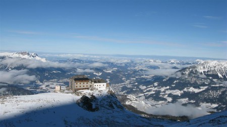 Vítejte na zimním Watzmannhausu 1 930 m.n.m.