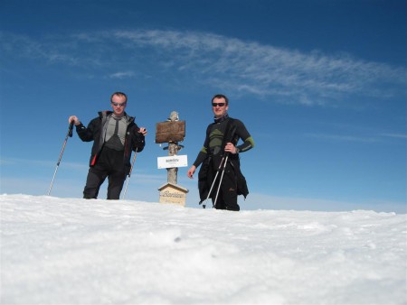 Borišov 1510 m.n.m. vrcholová za luxusního počasí.