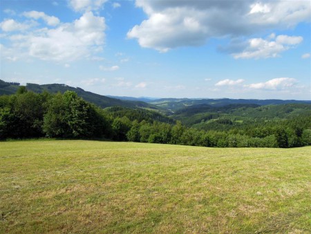 Panorama na jejich sobotním návratu zpět do Zlína.