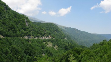 Tak takhle nějak vypadala 40km vrstevnice ve výšce 1500 m.n.m..