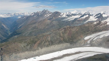 Panorama k Zermattu.