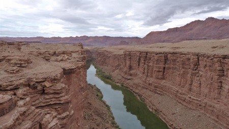 Řeka Colorado a Marble Canyon.