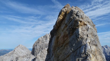 Mejstřa na věži Volkarpsitz 2 618 m.n.m.