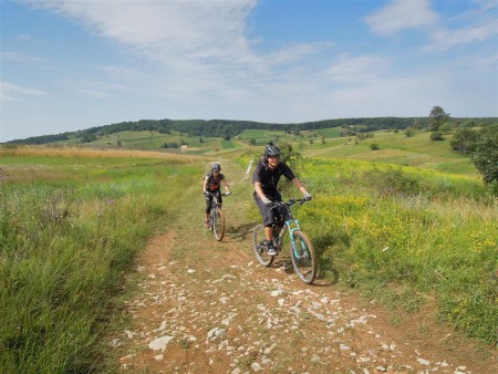 a bikeři v kraji