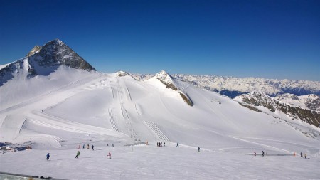 Krásy  ledovce Hintertux.