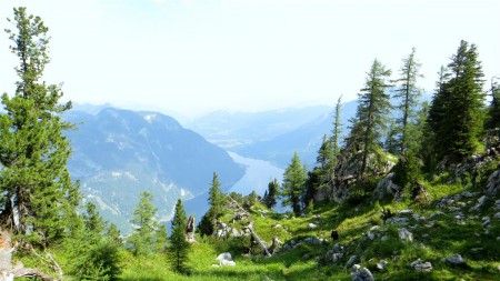 Hup a jsme tu! Panorama na konci Seewandu.
